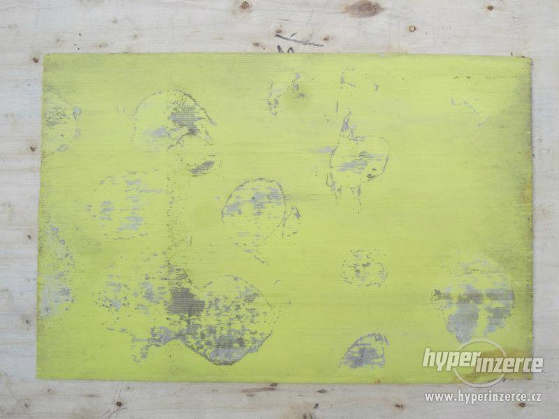 Keramická deska, obklad, žlutá - 43,5 x 65,5 cm. - foto 2