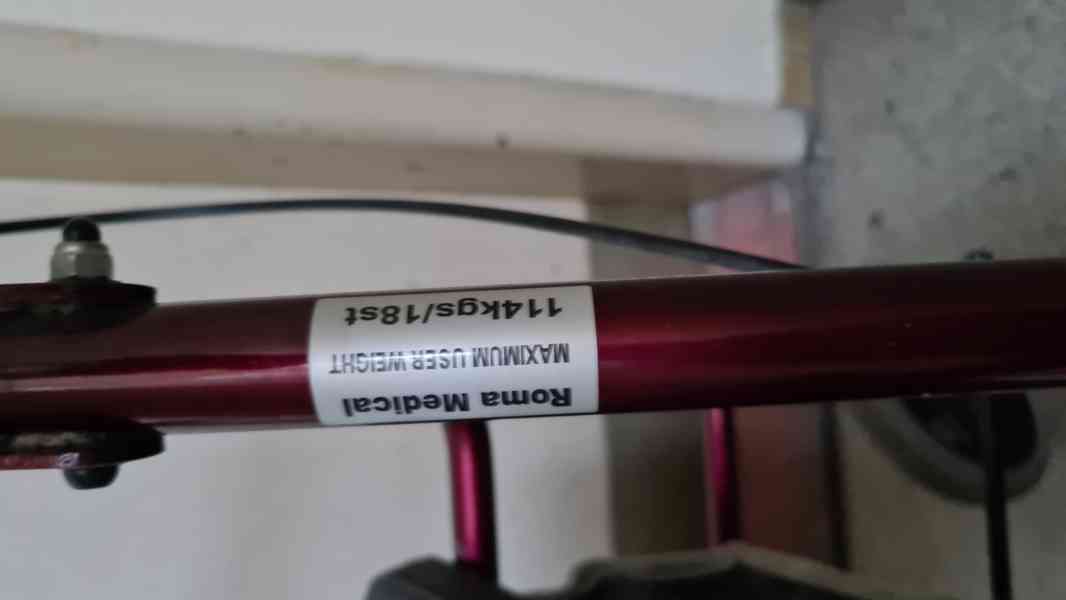 Chodítko s kolečky zn. Roma Medical - foto 5