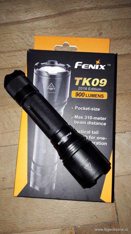 Prodám loveckou svítilnu Fenix TK09 900 lumenů - foto 1