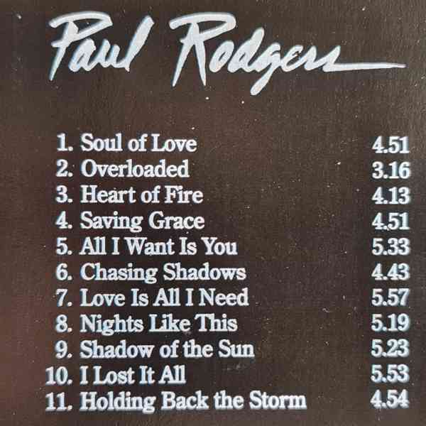 CD - PAUL RODGERS / Now - foto 2