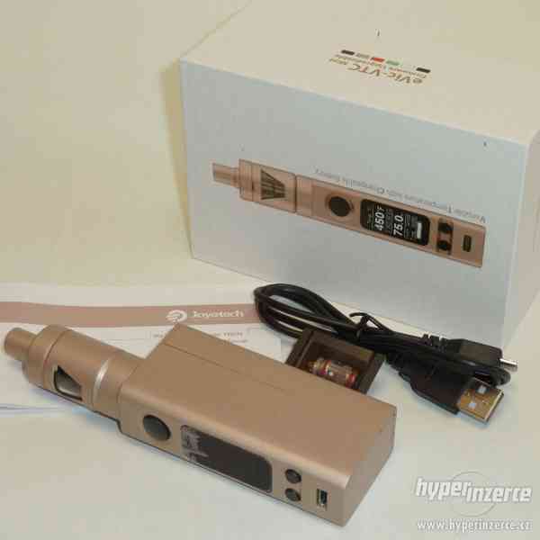 ELEKTRONICKÁ CIGARETA JOYETECH eVic-VTC Mini-GOLD - foto 6