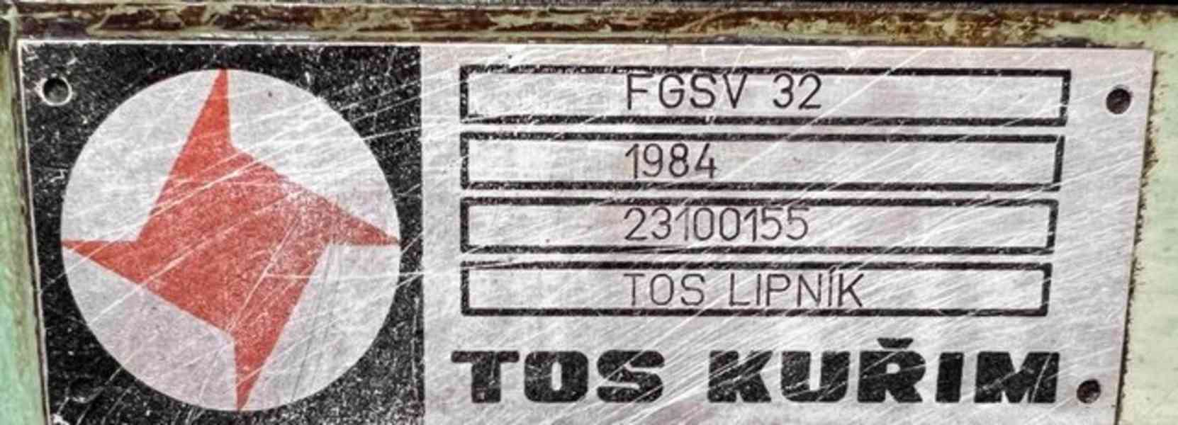 Frézka konzolová FGSV 32 (9350.)   - foto 6