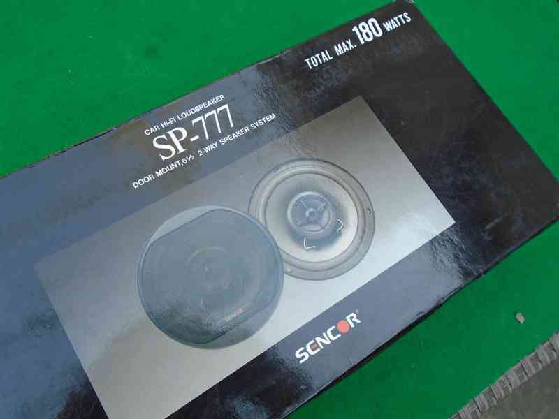 Nové repro reproduktory do auta Sencor SP-777 výkonné 180W - foto 2