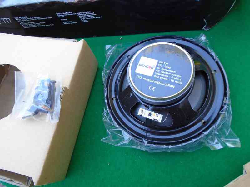Nové repro reproduktory do auta Sencor SP-777 výkonné 180W - foto 7
