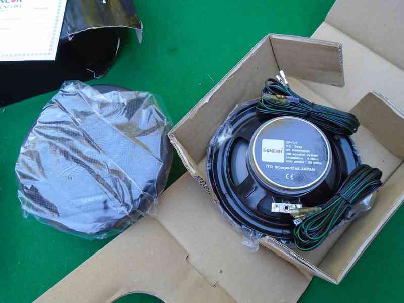 Nové repro reproduktory do auta Sencor SP-777 výkonné 180W - foto 4
