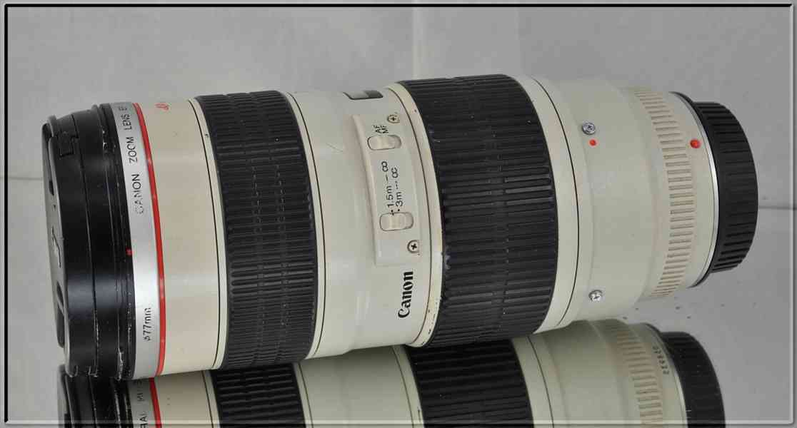 Canon EF 70-200mm f/2.8 L USM **full-frame *řady L - foto 6