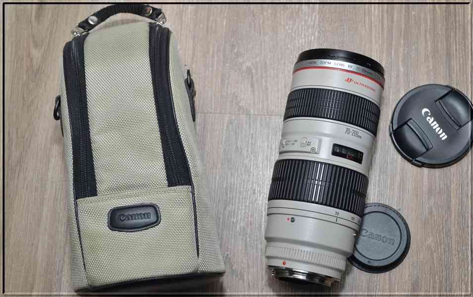 Canon EF 70-200mm f/2.8 L USM **full-frame *řady L - foto 3