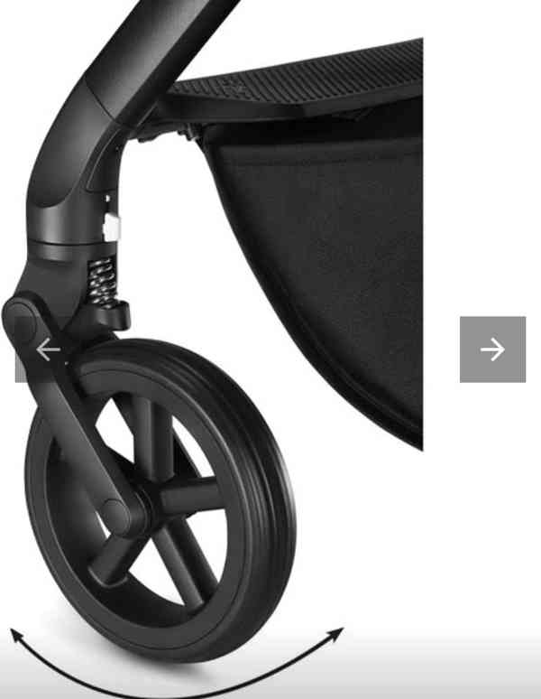 Cybex balios S+ korba Cot S Black - foto 4
