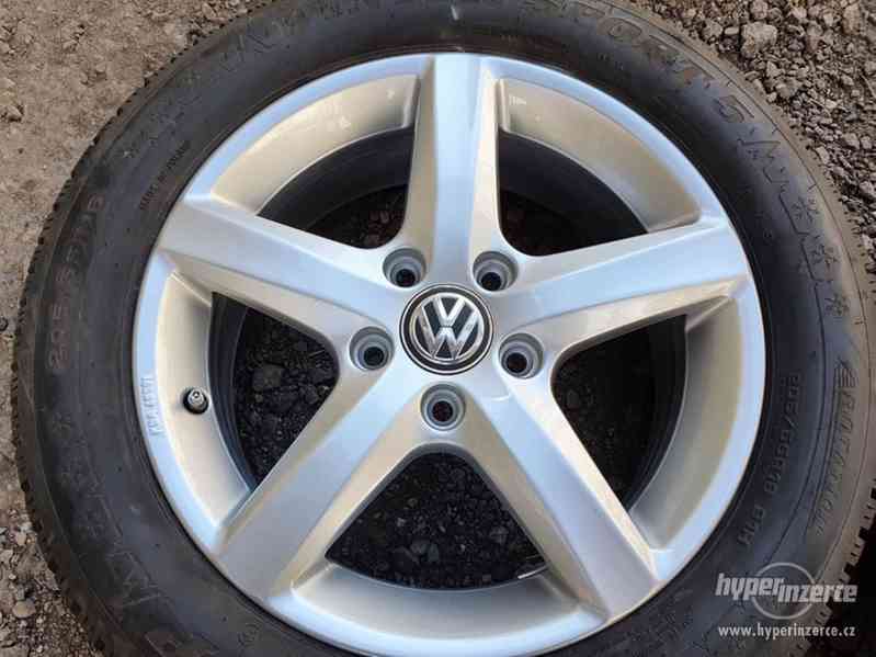 Alu kola elektrony orig. Volkswagen Aspen s pneu 5G0 5x112 6 - foto 5
