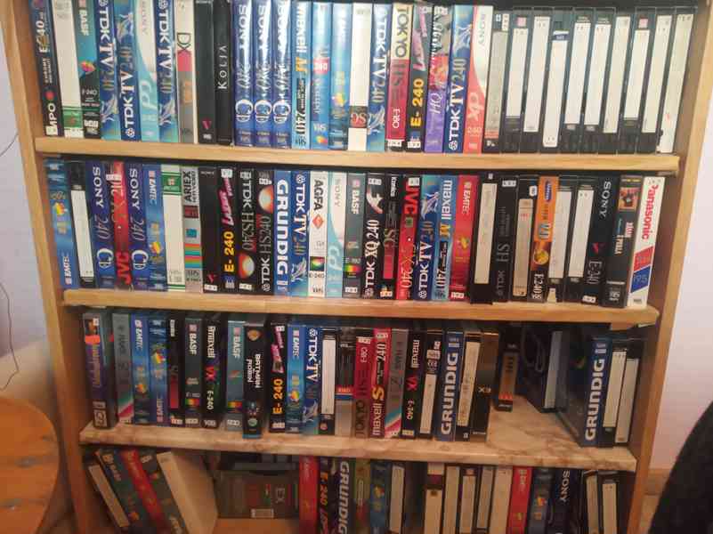 Prodám VHS kazety