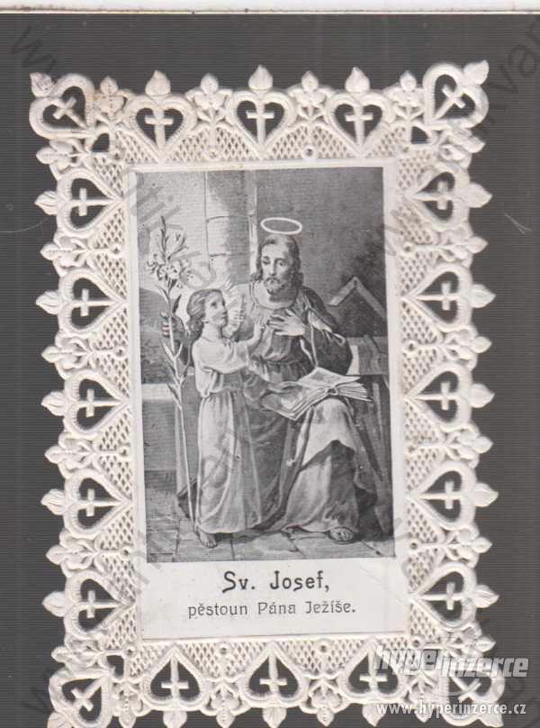 Svatý obrázek Sv. Josef, pěstoun Pána Ježíše. - foto 1