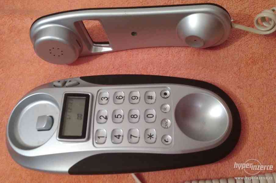 Šňůrový telefon AEG RIO 30 se zobrazením čísla!!! - foto 3