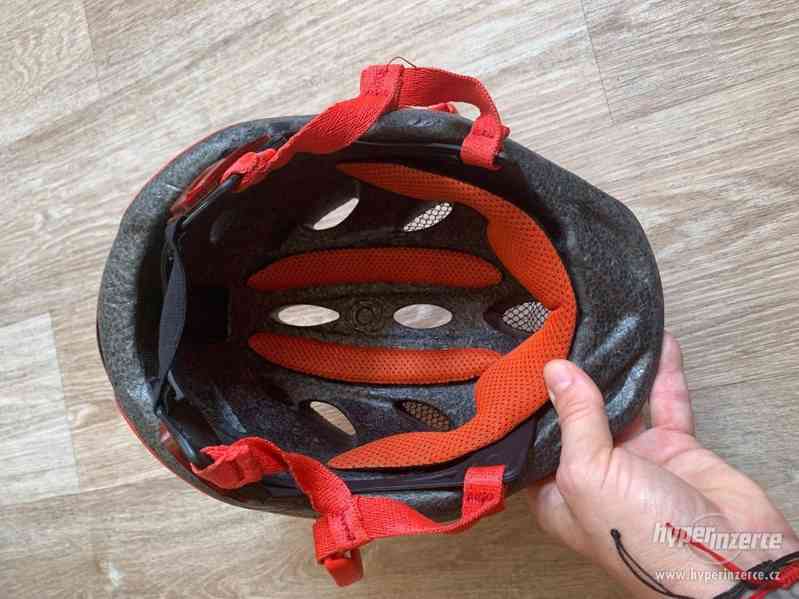 Dětská cyklistická helma Giro Rascal – matte red orange - foto 2