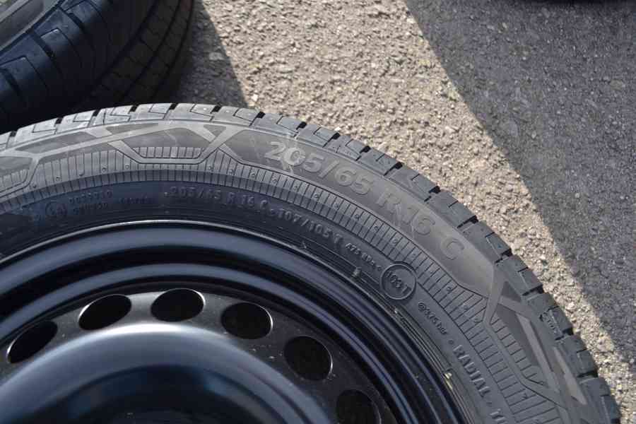 VW T5,T6(6.1) - Sada NOVÝCH letních kol 205/65R16C - foto 2