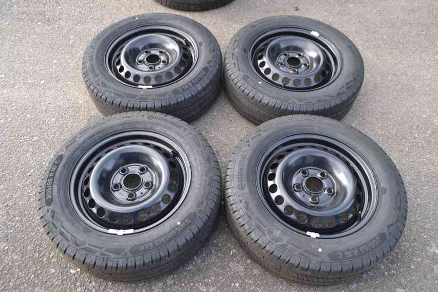 VW T5,T6(6.1) - Sada NOVÝCH letních kol 205/65R16C - foto 24