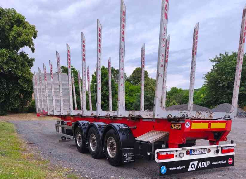 Klanicový návěs SVAN /2x zvedačka / 10 párů klanic/ 42.000kg - foto 2