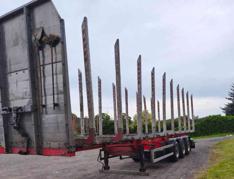 Klanicový návěs SVAN /2x zvedačka / 10 párů klanic/ 42.000kg - foto 3