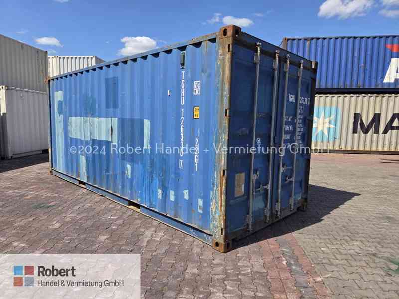 Kontejner 20ft - použitý,skladový, materialový, stavební  - foto 3