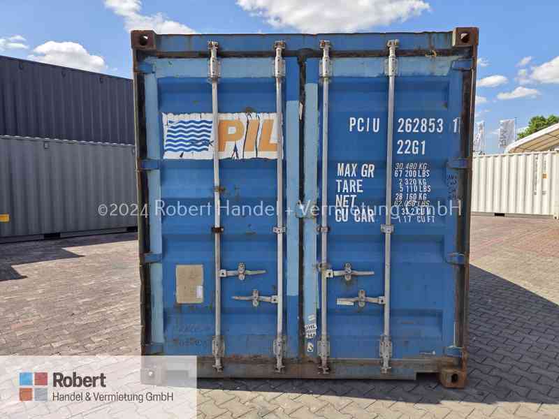 Kontejner 20ft - použitý,skladový, materialový, stavební  - foto 2