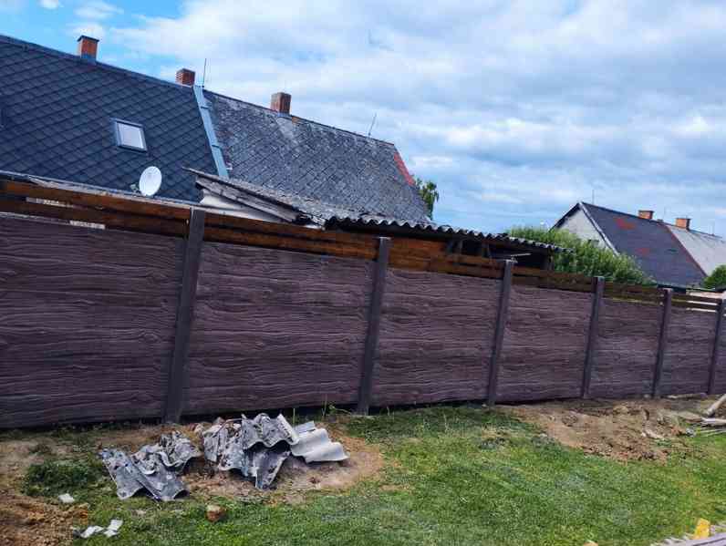 Stavba betonových plotu - foto 2