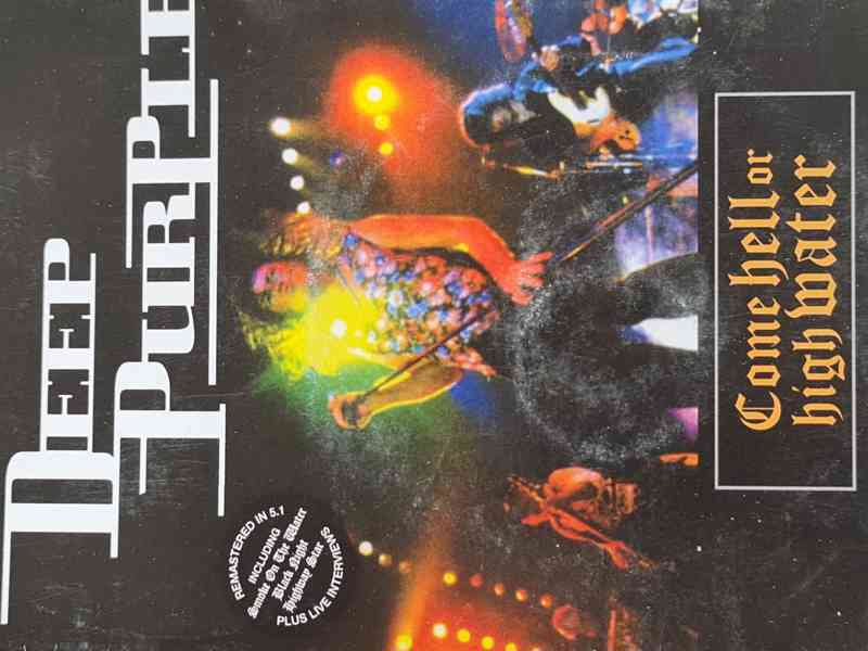 DVD - DEEP PURPLE / Come Hell Or High Water - foto 1