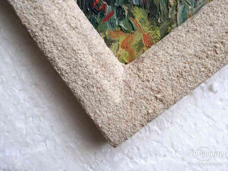 Starožitné různé dřevěné rámy se sklem, - foto 6