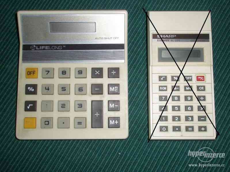 Kalkulátory –plně funkční a bezvadný stav – - foto 2