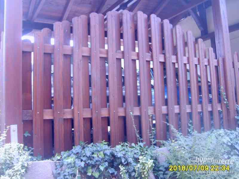 výroba a montáž dřevěných plotů - foto 2