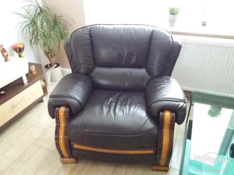 Prodám koženou sedačku - foto 3