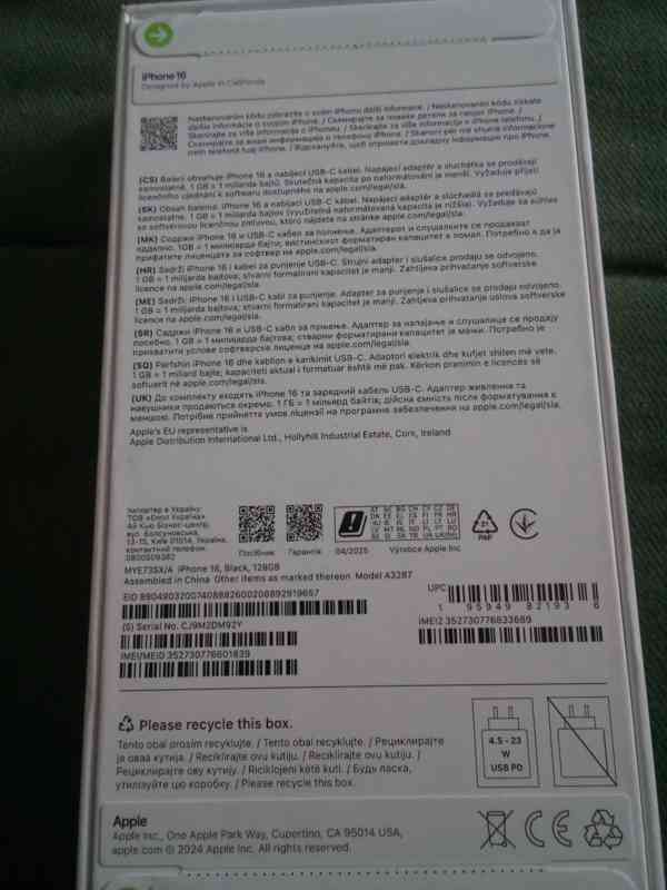 iPhone 16 128G - foto 2