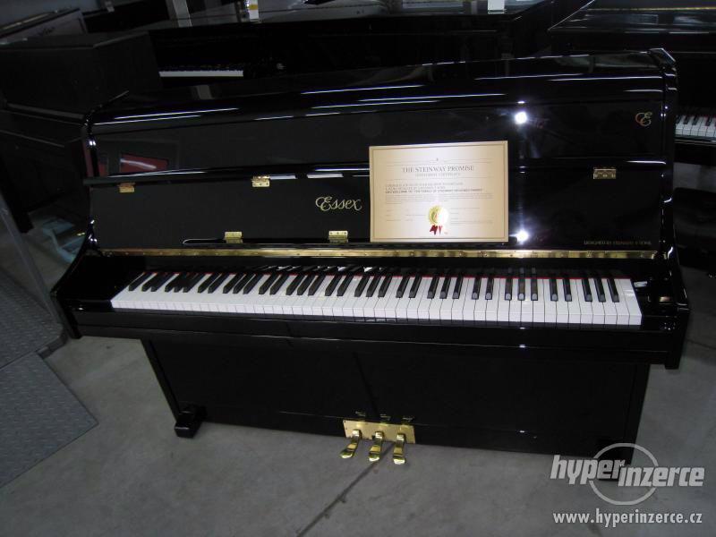 Nové pianino Essex, stolička zdarma! - foto 1