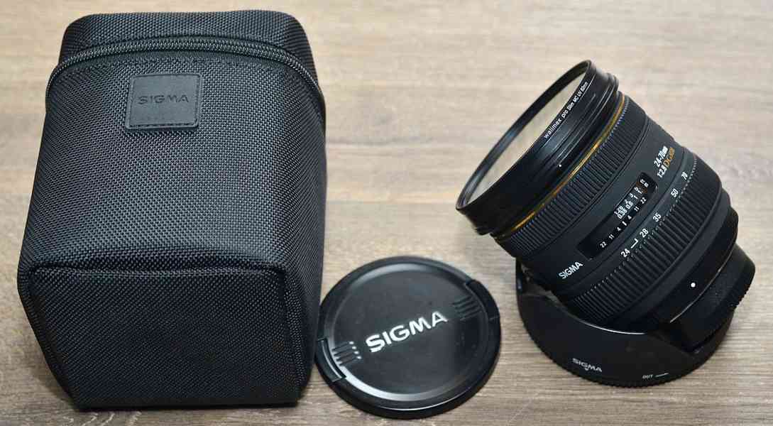 pro Nikon - SIGMA 24-70 mm f/2,8 EX DG HSM *UV - foto 3