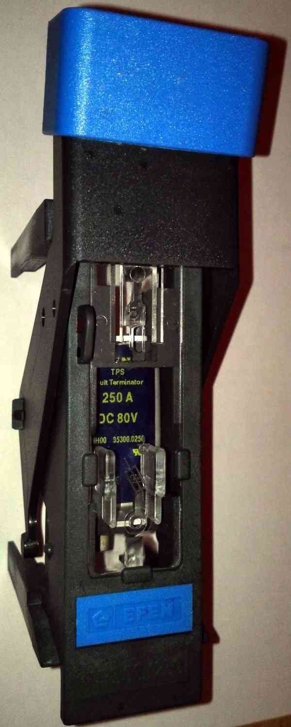 Pojistka nožová s krytem EFEN TPS DC80V - foto 2