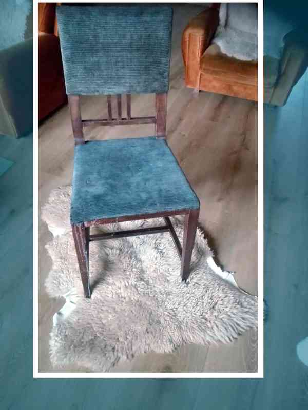 Starožitná židle cca 130. let stará - foto 4