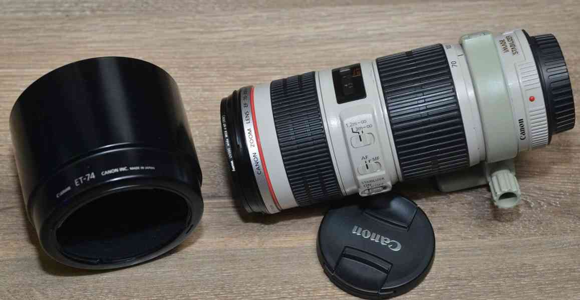 Canon EF 70-200mm f/4 L IS USM *Full Frame *řady L - foto 3