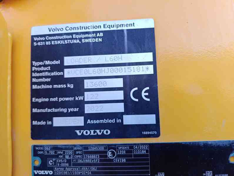 Volvo L60H - foto 11