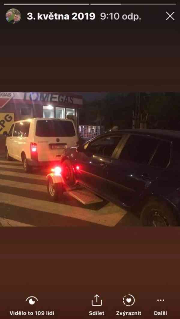 “TOW DOLLY” r.v. 2018 -Prodám přívěs CZ DOKLADY  - foto 3