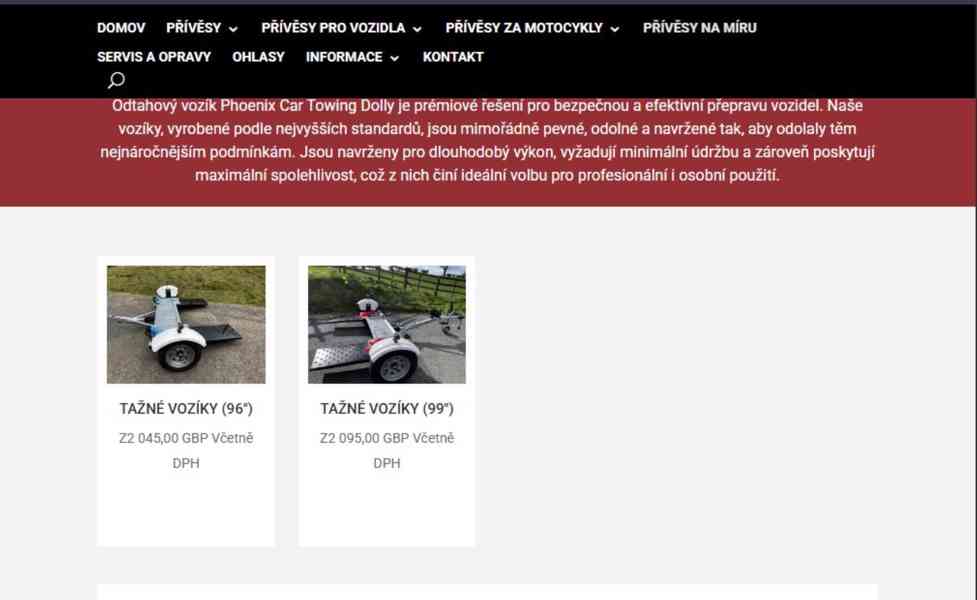 “TOW DOLLY” r.v. 2018 -Prodám přívěs CZ DOKLADY  - foto 7