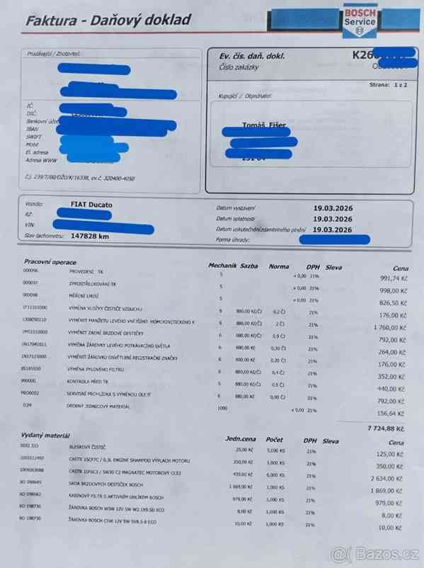 Fiat Ducato 2,3   s možností využití jako kemp. - foto 16