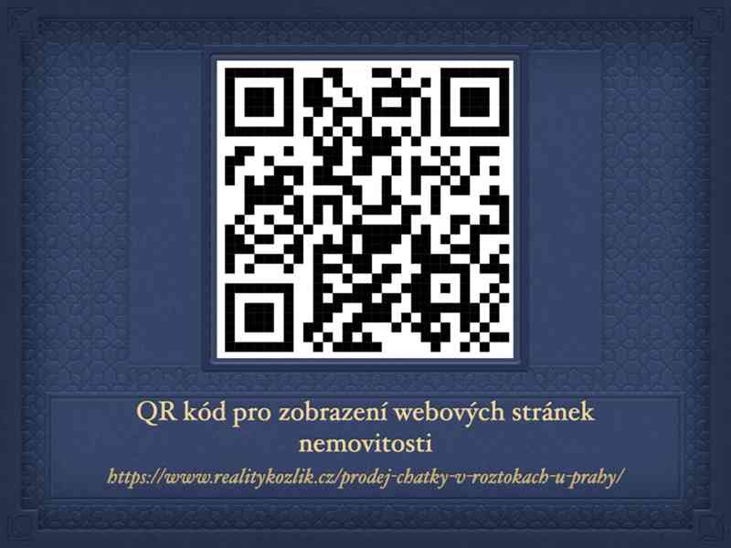 Prodej chatky 2+1 s pergolou a bazénem v Roztokách - foto 36