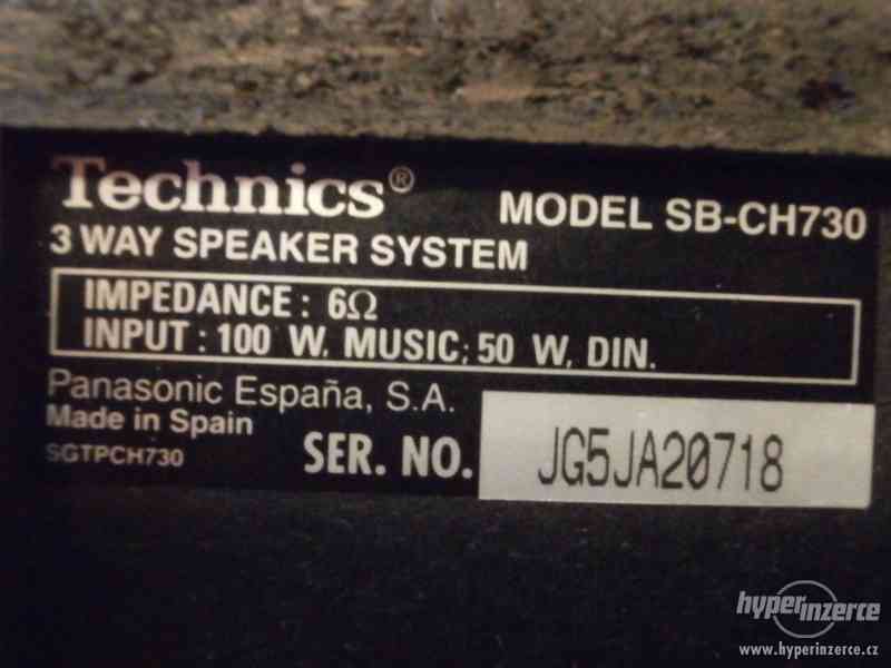 Třípásmové reprobedny Technics SB-CH730 - foto 14