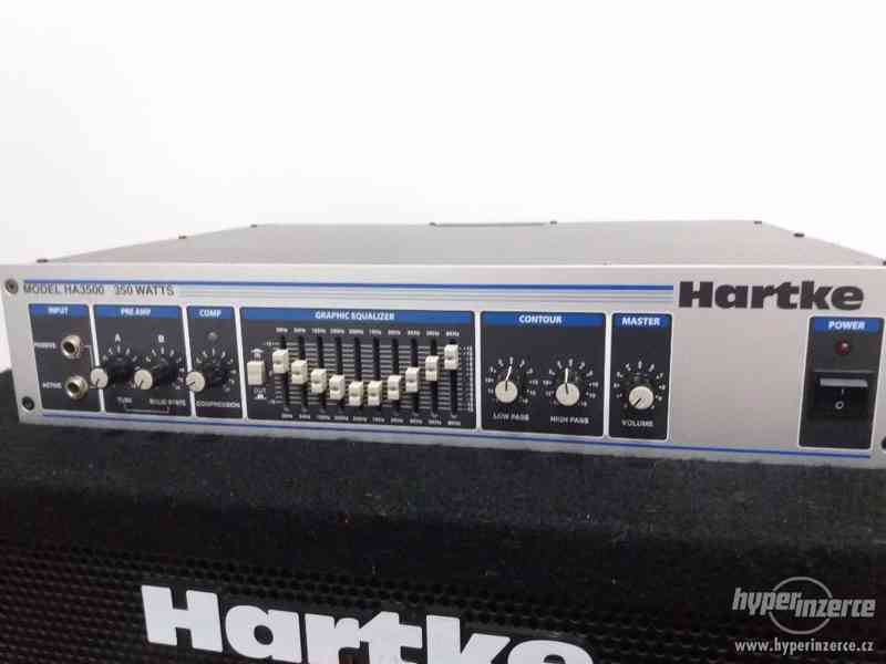 Baskytarový hybridní zesilovač Hartke HA 3500 - foto 1