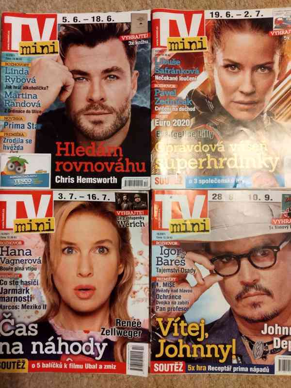 Prodám starší časopisy Tv max, Tv mini, Tv star, - foto 5