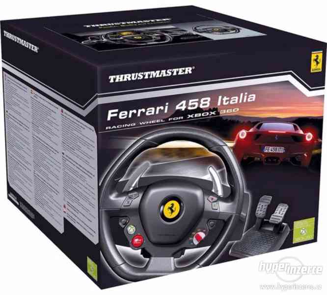 Volant Thrustmaster Ferrari 458 Italia pro PC, Xbox 360 + pe - foto 3