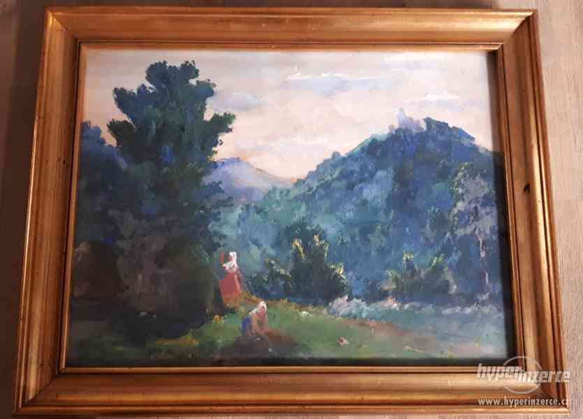 Jan Pešek - Selky před zříceninou - foto 1
