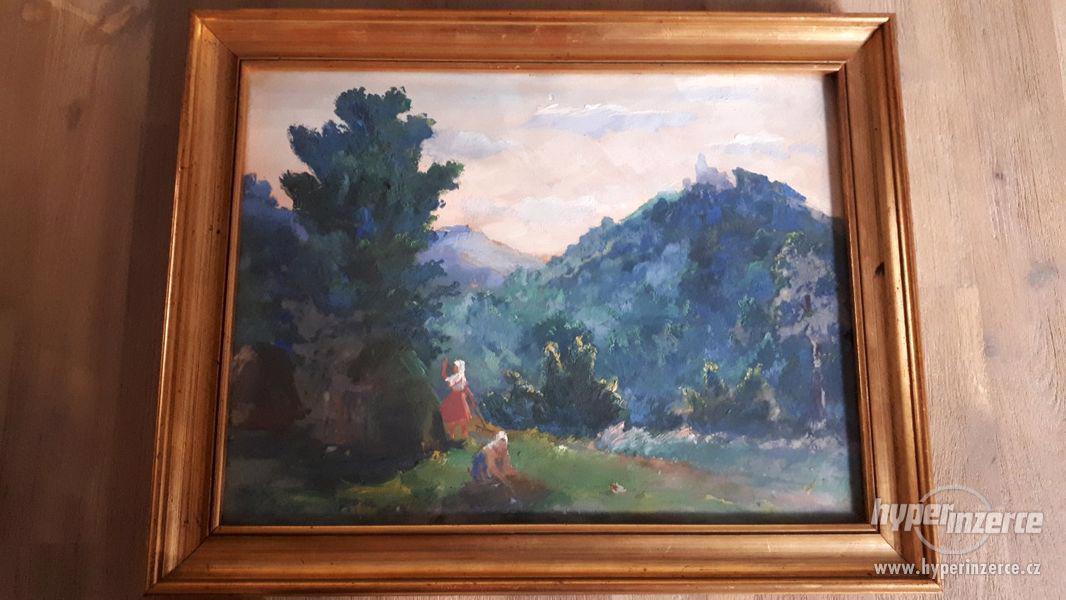 Jan Pešek - Selky před zříceninou - foto 2