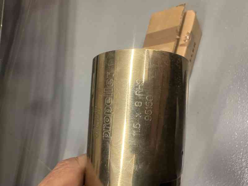 GORI lodní šroub 11,5" x 8" RHS/DV8 2011508021 - foto 3