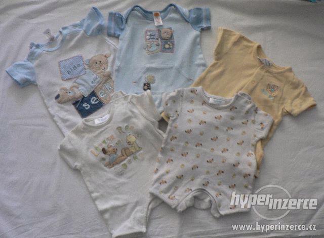 set oblečení pro chlapečka mimi 0-3 měsíce letní 15 ks - foto 12