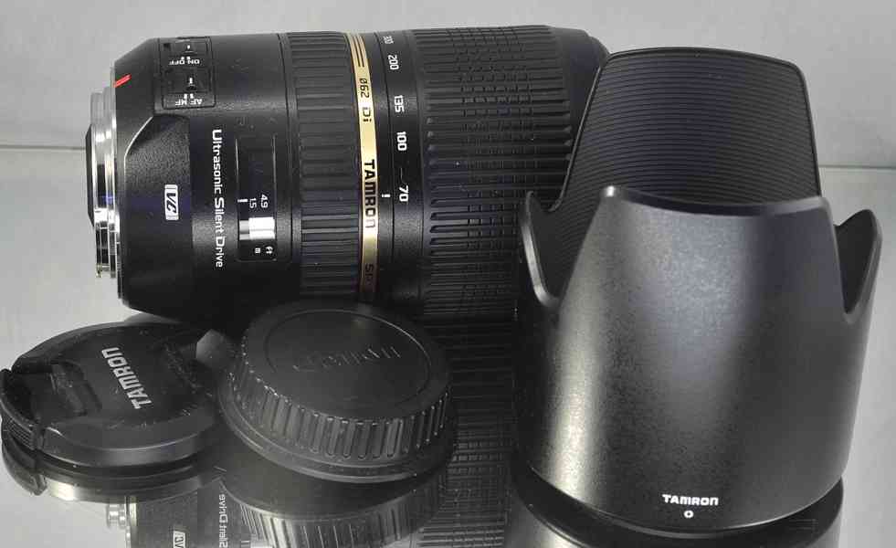 pro Canon - Tamron SP 70-300mm 1:4-5.6 USD IF VC* - foto 3