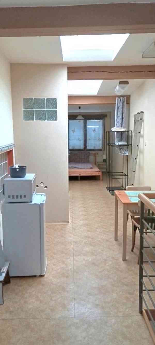 Loftový byt 1+1 (30 m2), pro 1-2 studenty/ky, RD, centrum - foto 2